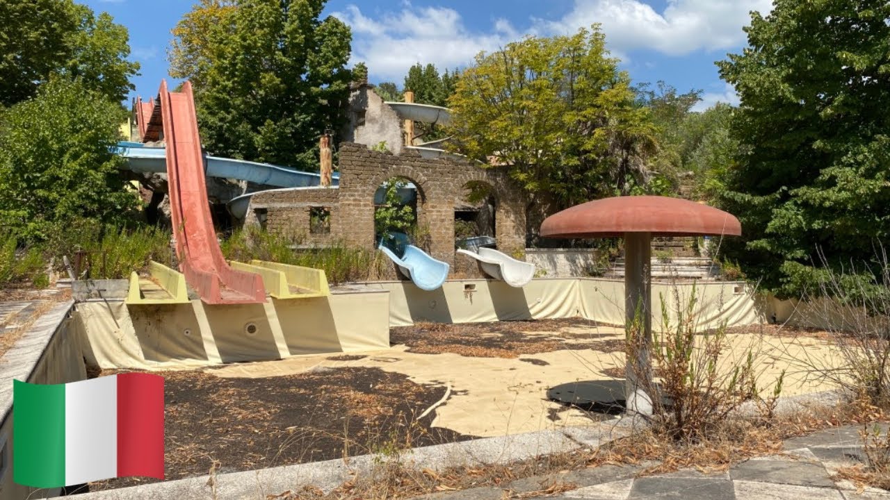 Abandoned aquapark I.G. - we were not alone (urbex Italy)