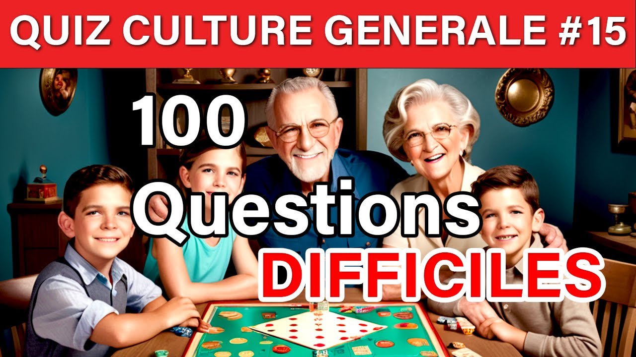 Quiz 🧠: 100 questions tr&egrave;s difficiles ! #15 #culturegenerale