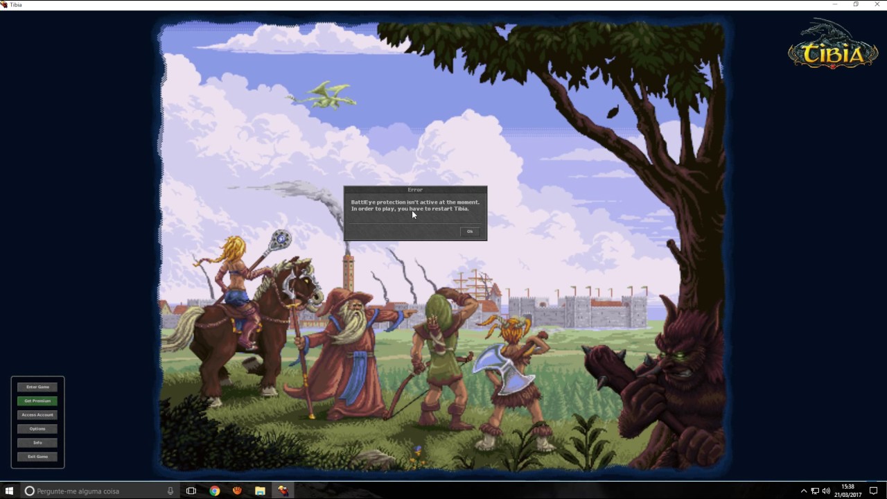 Burlando Battleye Tibia