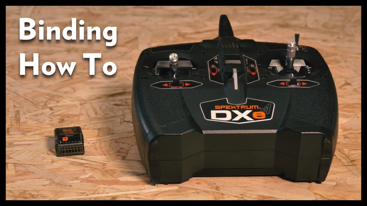 ПРИВЯЗКА передатчика Spektrum к приемнику Spektrum!