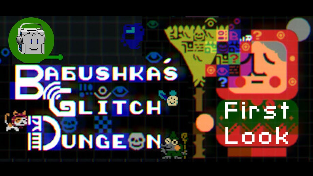 Платформер, где вы играете за бабушку — Babushka's Glitch Dungeon — первый взгляд