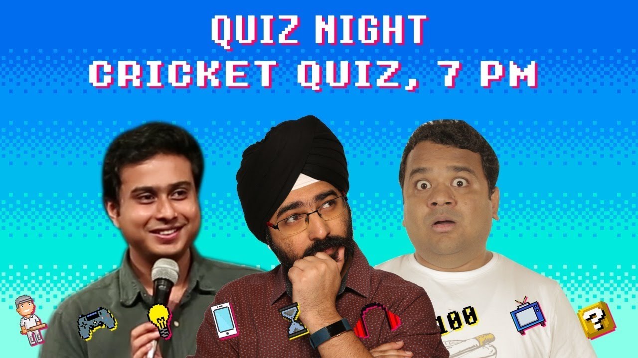 Cricket Quiz with Kumar Varun & Anirban Dasgupta - First Edition