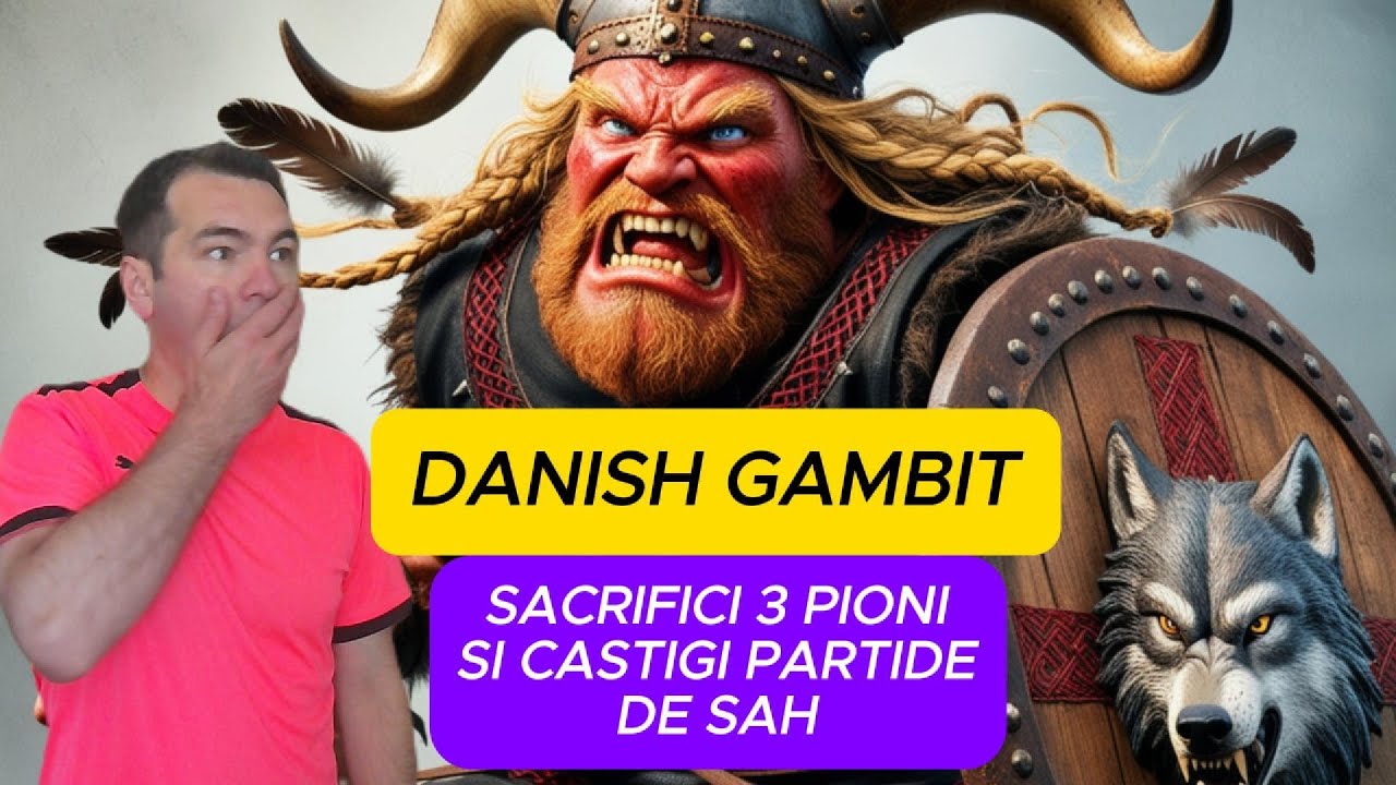 DANISH GAMBIT (gambitul danez)... CASTIGA REPEDE LA SAH CU ACEST GAMBIT