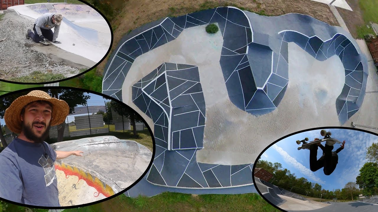 Reparaturen, Umbau & Neubau beim hildesheimer DIY Skatepark
