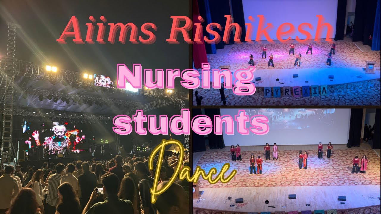 Aiims rishikesh nursing students dance performance in pyrexia #aiimsrishikesh #nursingstudent 
