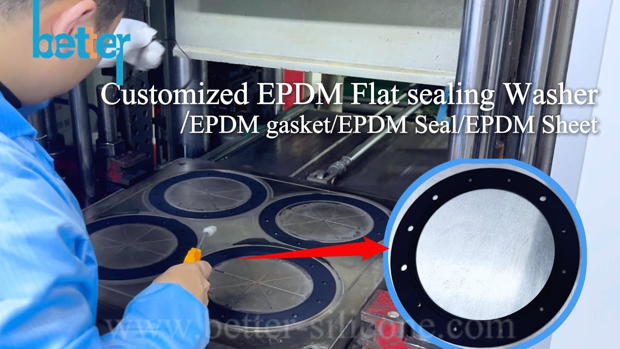 Custom EPDM Gasket Manufacturing Process | Full Production