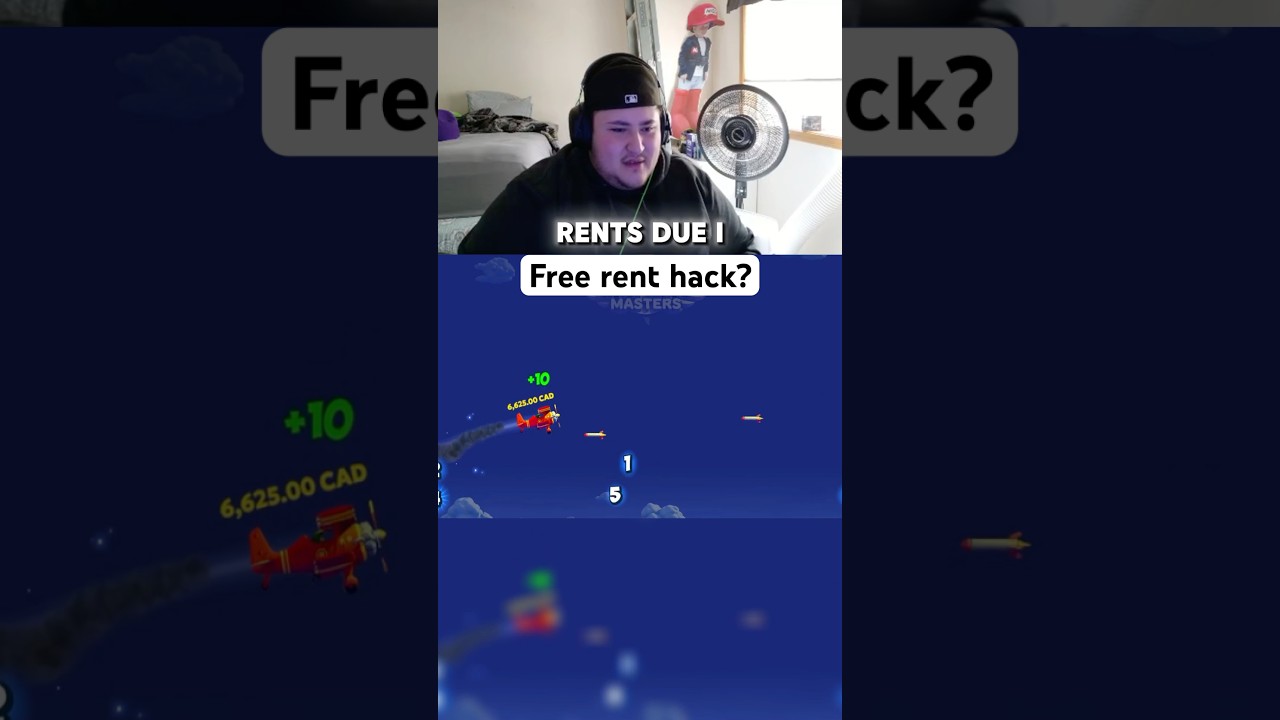 Free rent hack? #aviamasters #planegame #kickstreaming #streamer