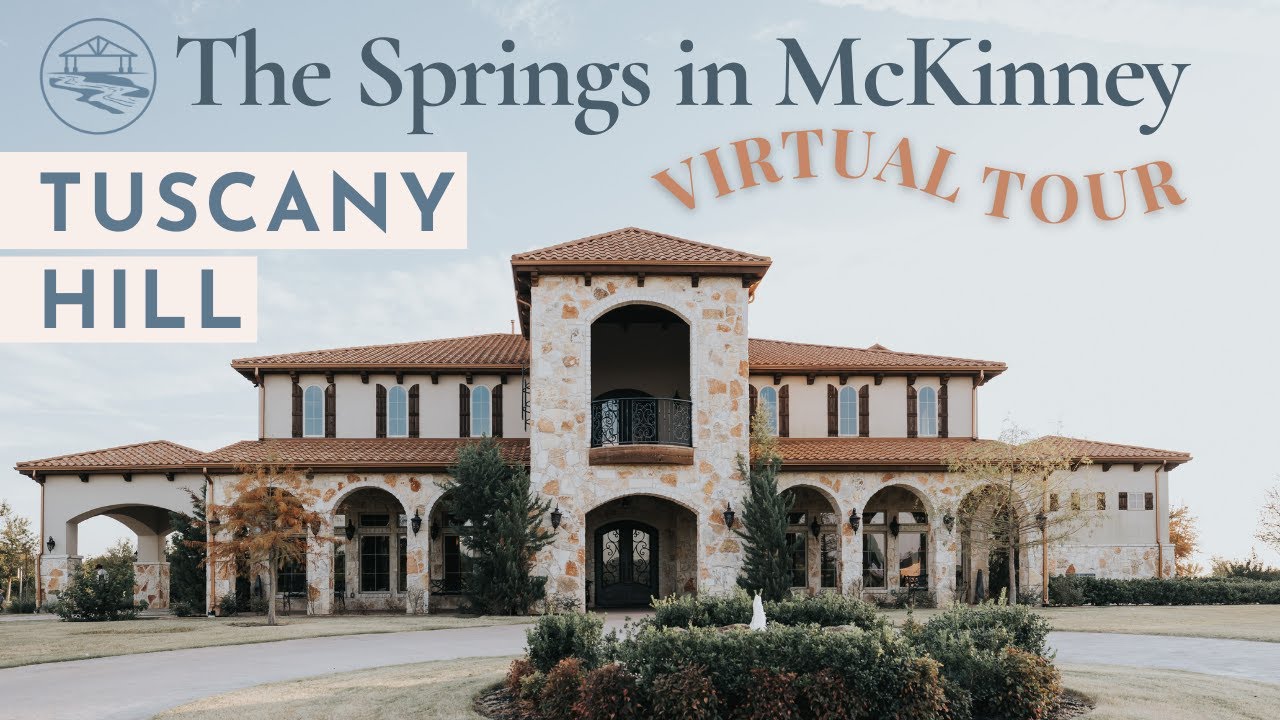 Step Inside Tuscany Hill | UPDATED 2024 Virtual Tour of The Springs in McKinney Wedding Venue