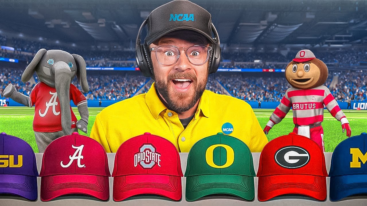 Every COLLEGE TEAM Builds My Lineup!