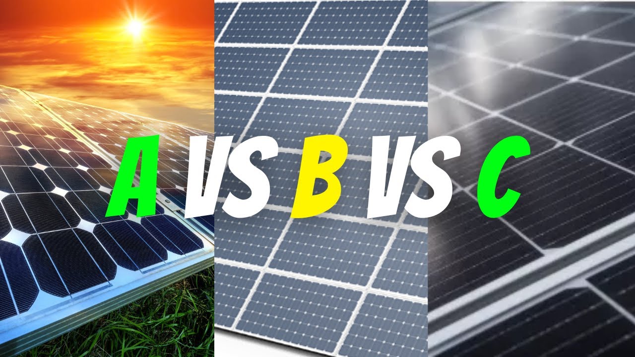 A VS B VS C Grade Solar Panels 2024