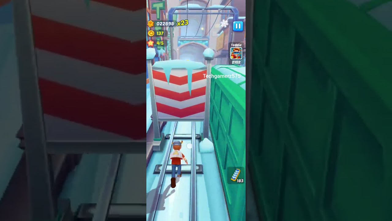 Subway surfers princess run 🏄‍♀️ 