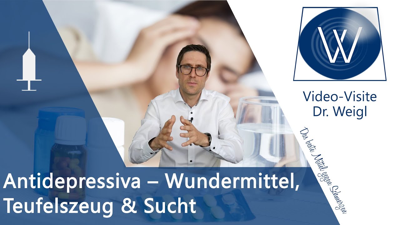 Antidepressiva: Rebound Effekt & mögliche Gefahr der Sucht & Abhängigkeit👆 Wirkung, Nebenwirkungen