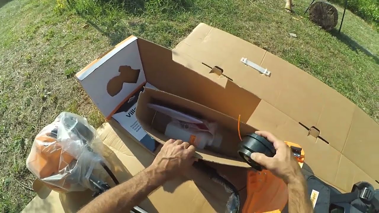 Villager 1250S Grass Trimmer UNBOXING