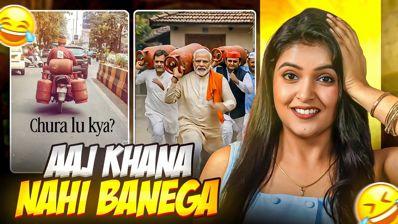 Kitchen Band? 😭 | Cylinder Memes Ne Hasa Hasa Ke Rula Diya 🤪🔥| Viral Memes Reaction 😂