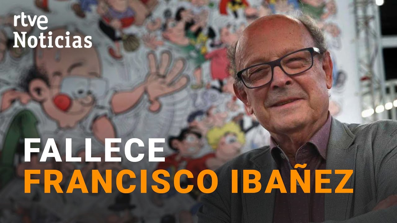 FRANCISCO IBÁÑEZ: Muere a los 87 años el genio DIBUJANTE, creador de 'Mortadelo y Filemón' I RTVE