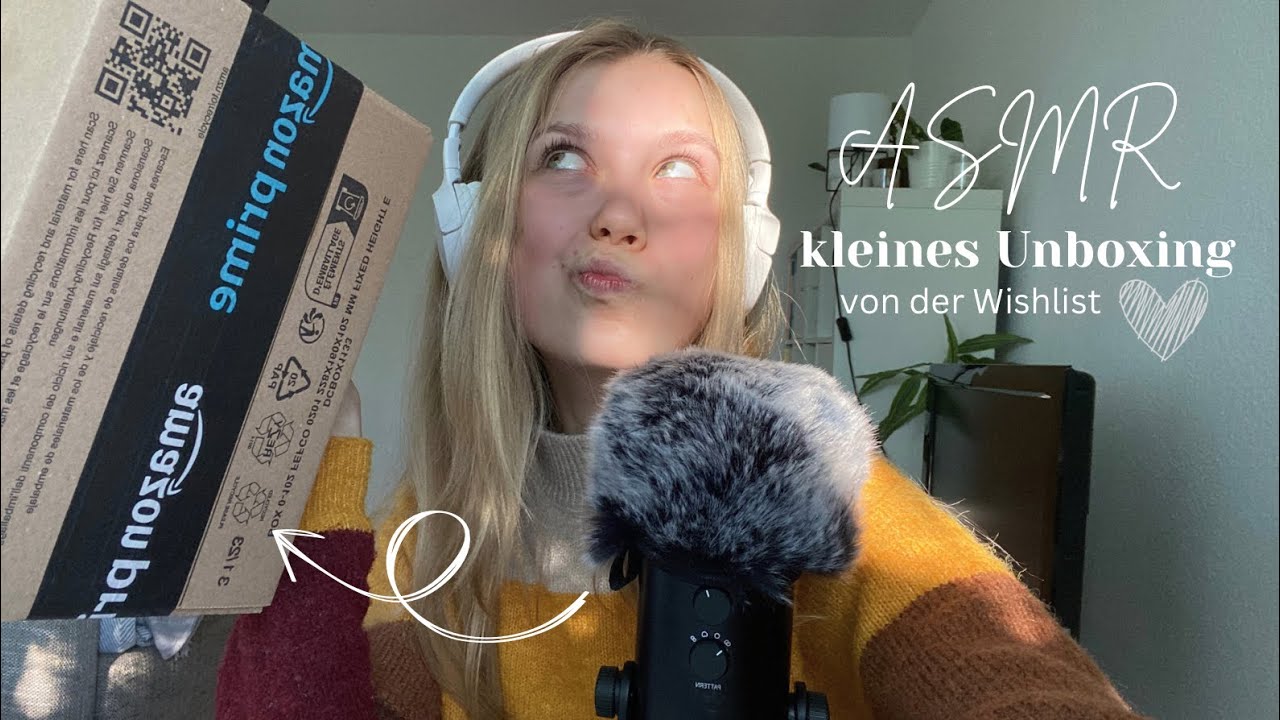ASMR Unboxing und random Gelaber ✨ - Whispering ramble (German) #asmr