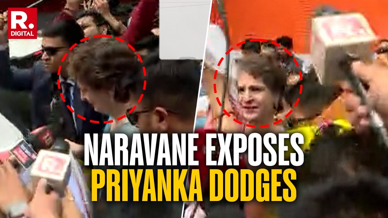 Priyanka Vadra Goes Mum After General Naravane Counters Congress On Galwan Claim | Raw Footage