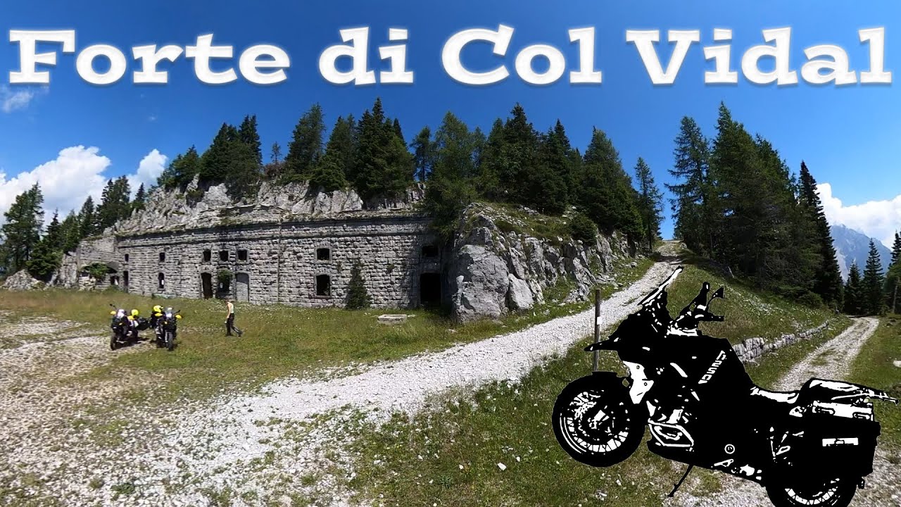 Forte di Col Vidal Motorradtour Venetien Dolomiten Italien TET