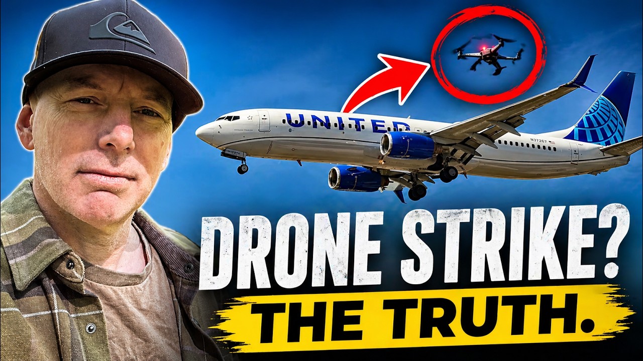 🚨 FOR IMMEDIATE RELEASE 🚨 UNITED Plane Drone Strike‼️ #dji