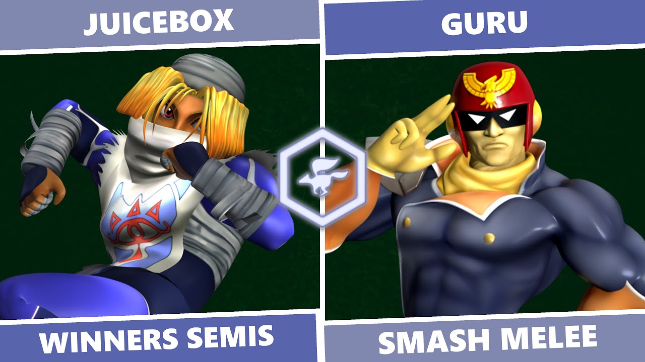 Birdbrained 3: Winners Semis - Juicebox (Sheik) Vs. Guru (Captain Falcon) SSBM