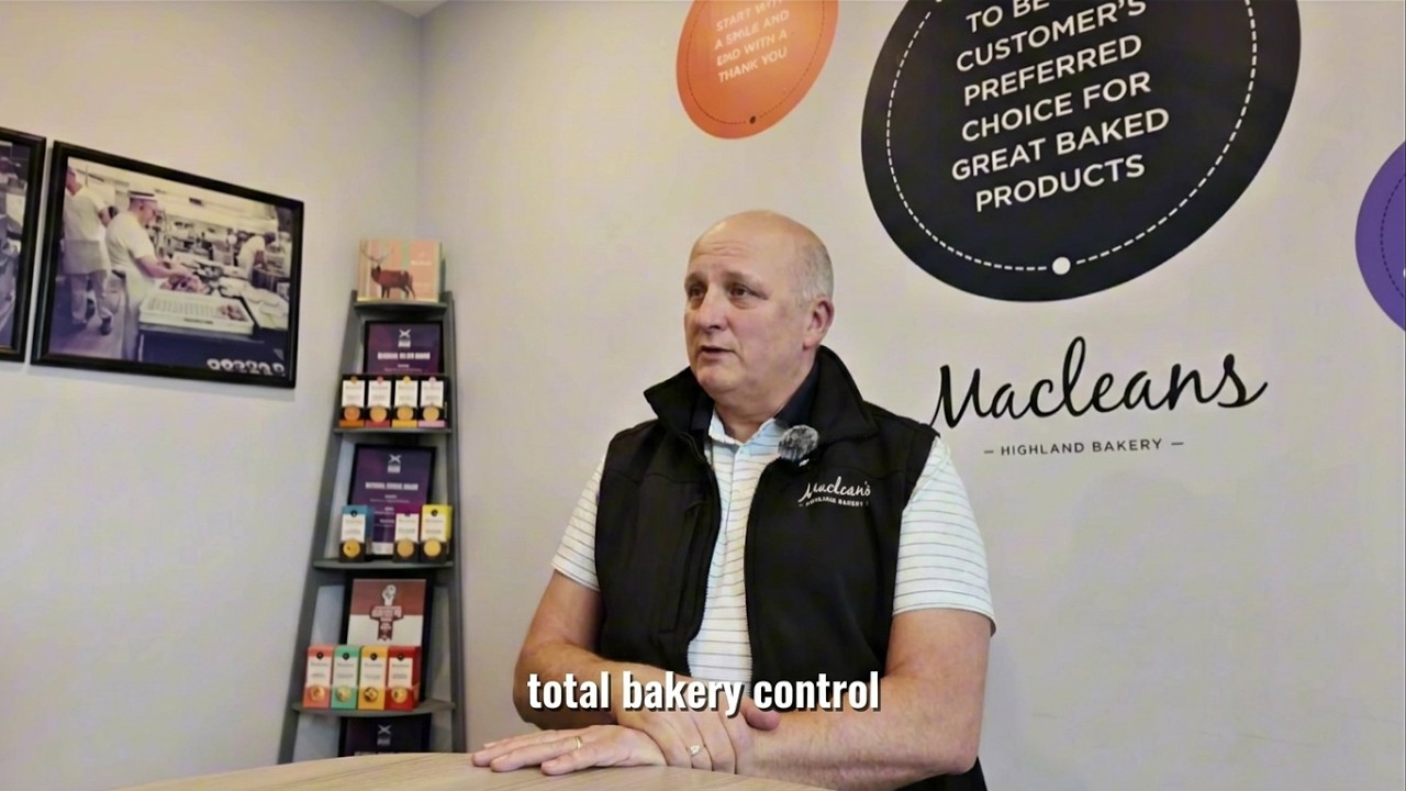 Maclean’s Highland Bakery controls recipes, production and stock with Cybake ERP software