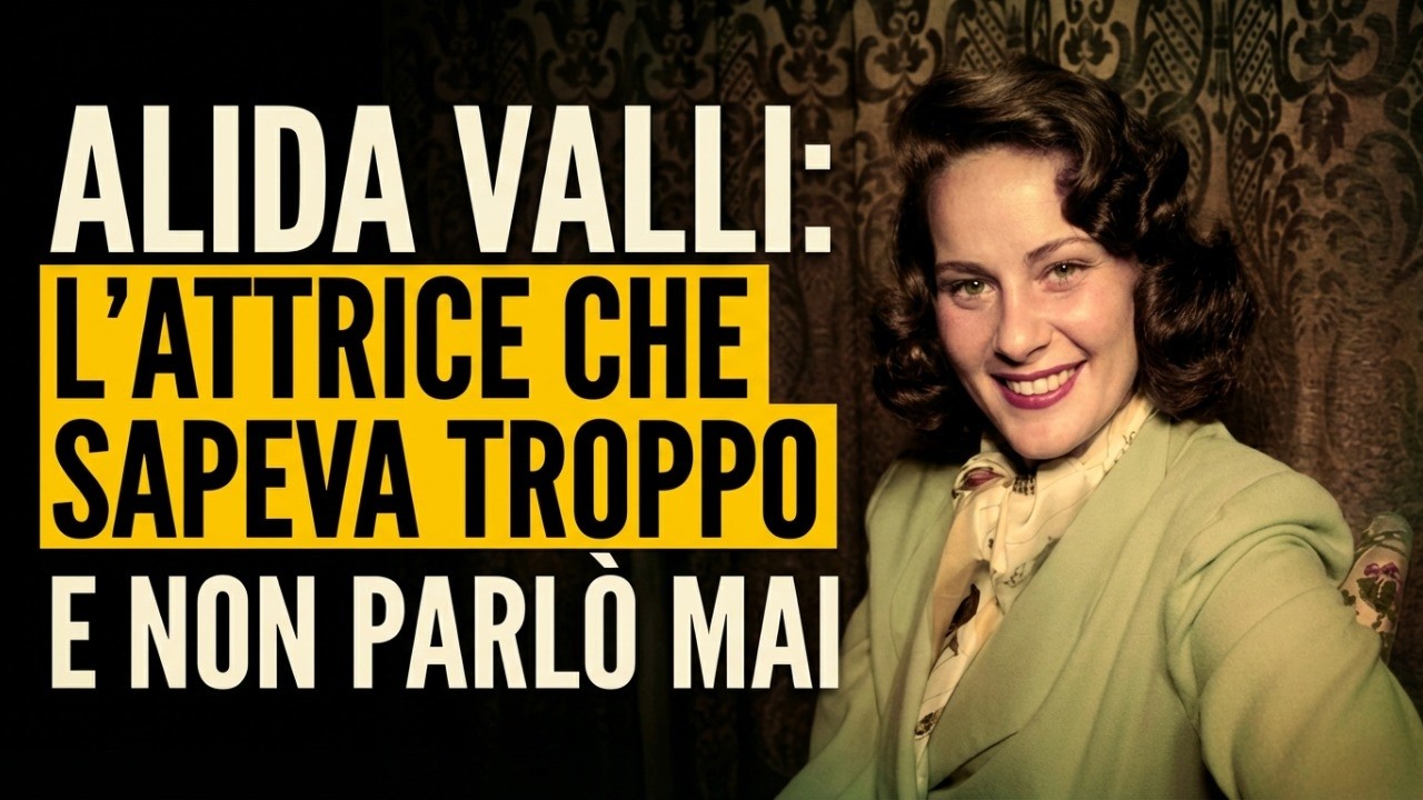 ALIDA VALLI: L'ATTRICE CHE SAPEVA TROPPO E NON PARL&Ograve; MAI