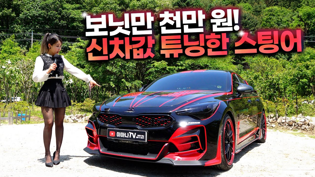 스팅어 1등 등장! 존잘 차주의 미친 클라스 튜닝끝판왕