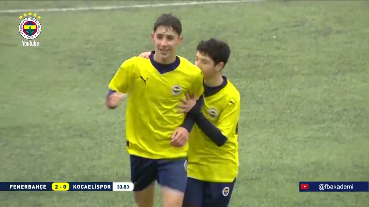 MAÇ ÖZETİ: Fenerbahçe 3-1 Kocaelispor | U15