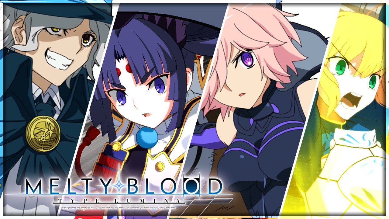 Melty Blood: Type Lumina - All Arc Drives & Last Arcs [Updated Vol. 1-4 DLC]