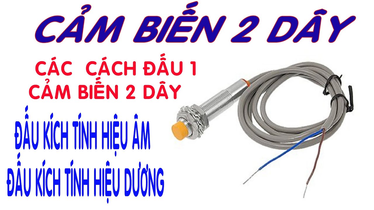 Cách đấu nối 1 cảm biến 2 dây trong thực tế