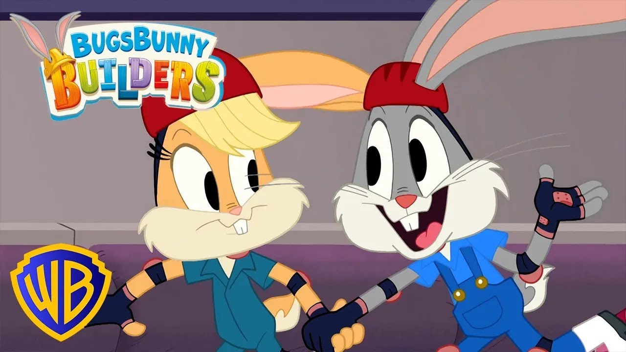 Lola de patins! 🐰🛼 | Bugs Bunny Builders 🇧🇷 | @WBKidsBrasil​