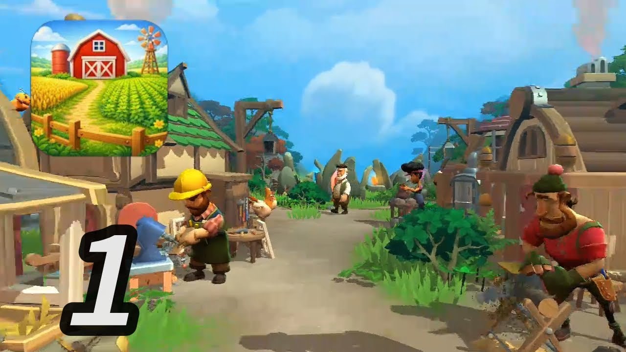 Gameplay sunrise village : farm game ||  walkthrough - part 1 (android)