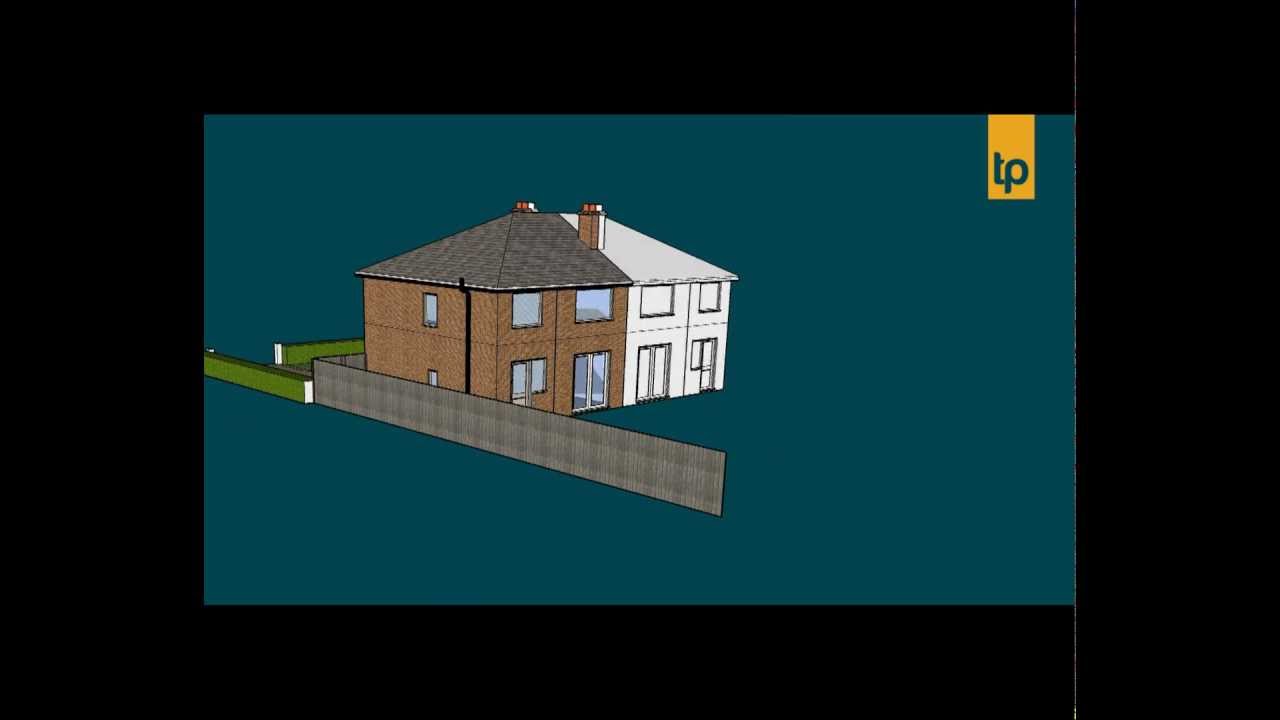 PD rights explained multi storey extension rear of house