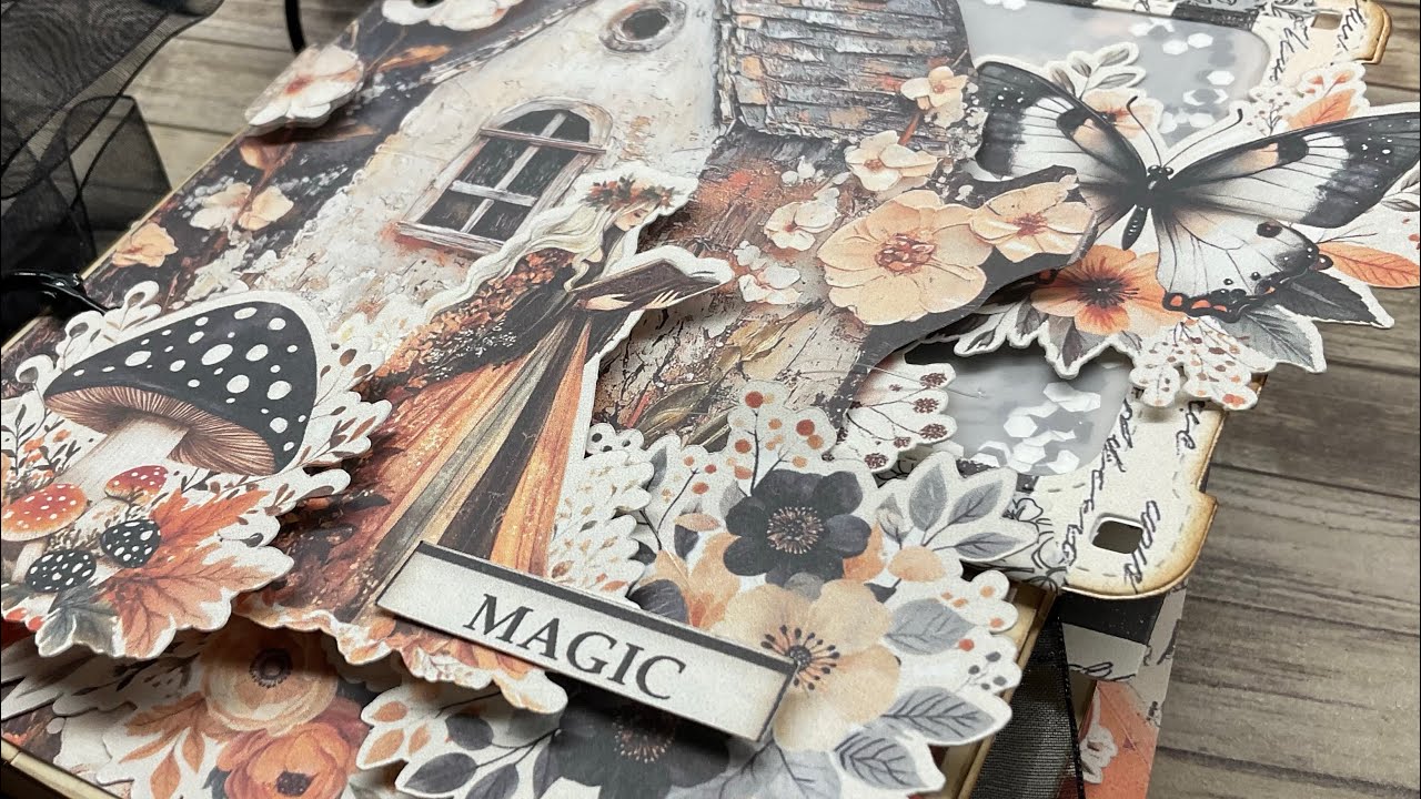 Halloween Cottage Core Journal - sold