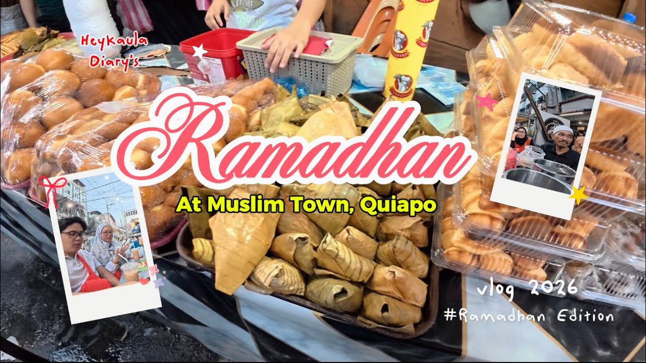 Suasana Ramadhan di Negeri Katolik: Ngabuburit Seru di Muslim Town Quiapo Filipina!