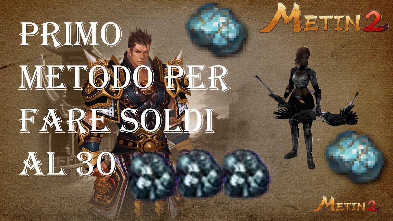 PRIMO METODO PER FARE SOLDI AL 30 [Tigerghost] Metin2 2024