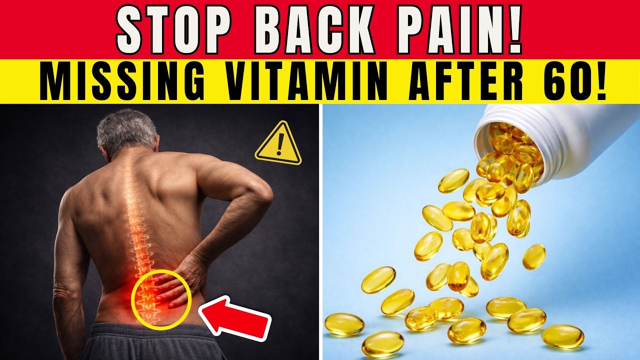 THE #1 VITAMIN FOR SPINE PAIN AFTER 60 (Doctors Miss It) | Senior Health Tips