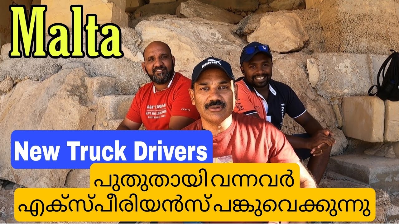 Truck Drivers In Malta recently joined💥Sharing their experience🚚🚛✅️