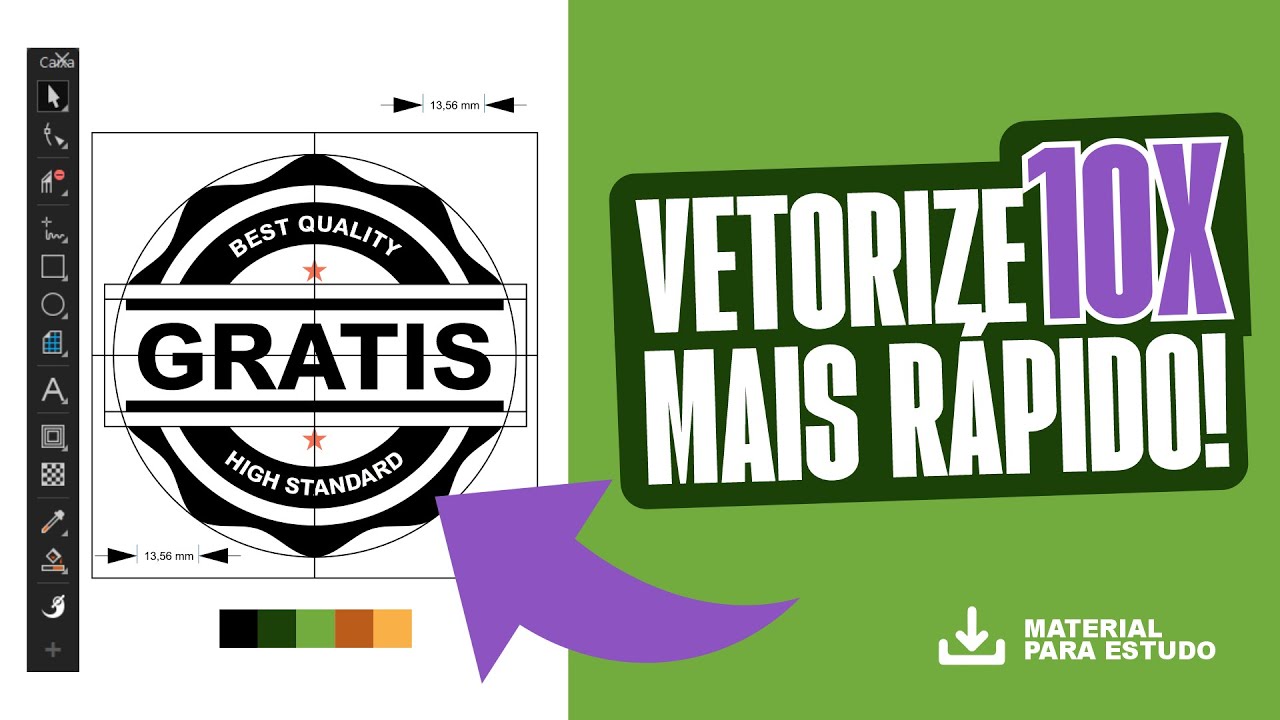 Domine a Vetorização no CorelDRAW: Aumente sua Velocidade em 10x!