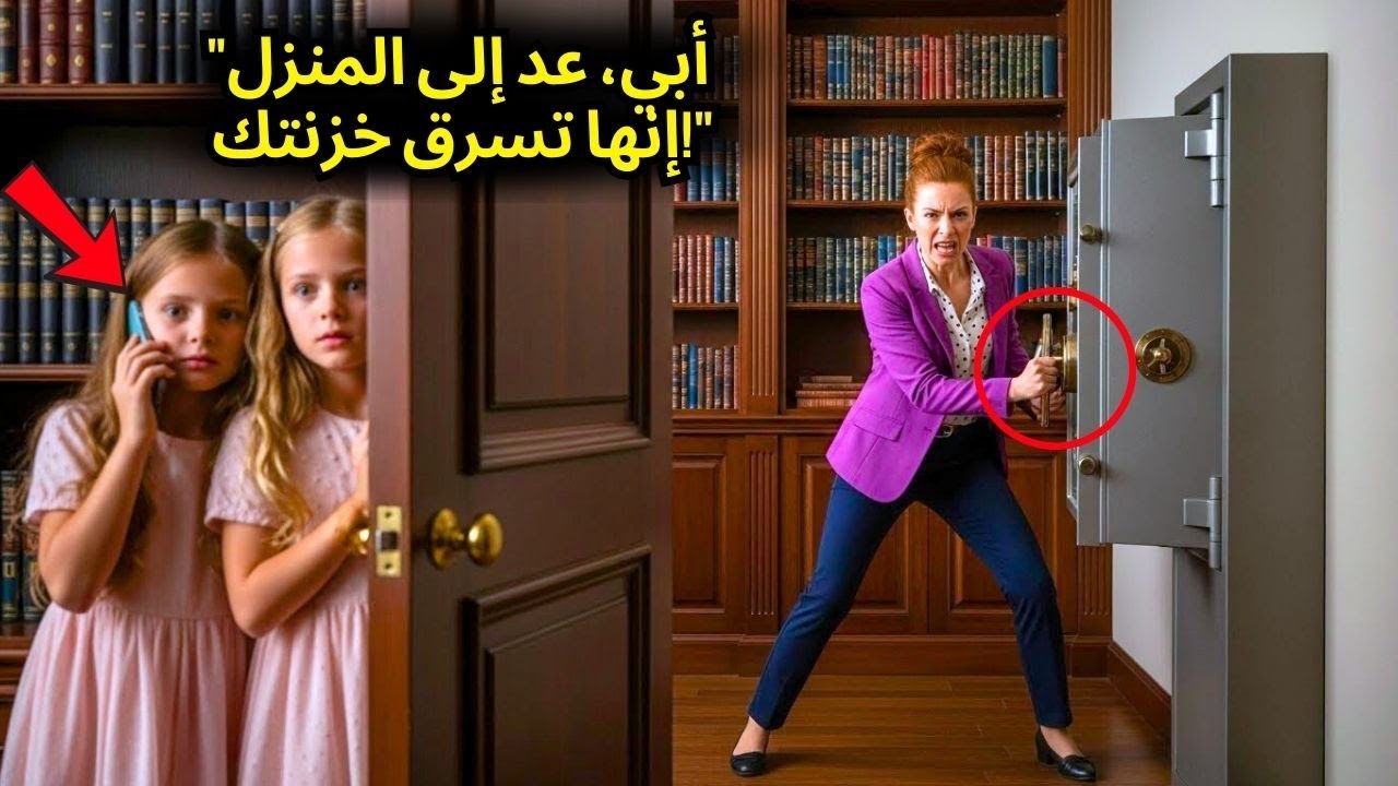 التوأم يتصلان بوالدهما المليونير متهمتين زوجة الأب: 