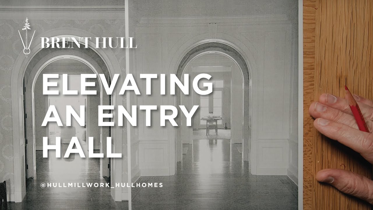 Elevating an Entry Hall with Moldings