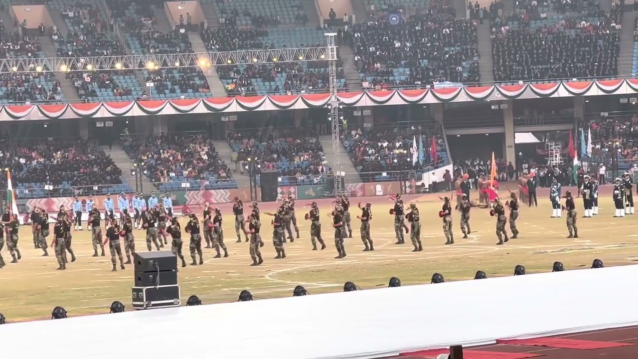 Gorkha Rifle Khukuri Dance Nehru Stadium Delhi