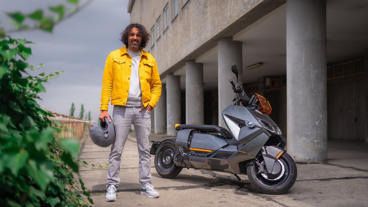 Futuristick&yacute; elektrosk&uacute;tr jak ze Cyberpunk - BMW CE 04