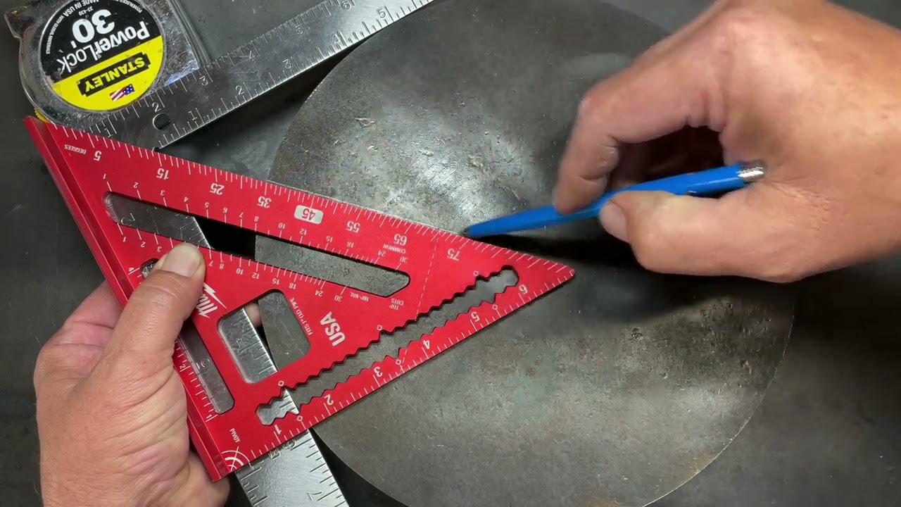 Find The Center Of A Circle : The easiest way I know.
