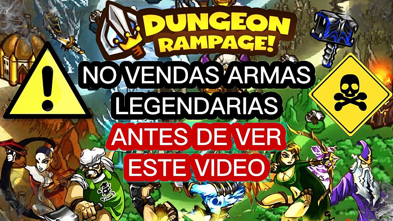 IMPORTANTE: NO VENDAS TUS ARMAS SIN VER ESTE VIDEO | Dungeon Rampage