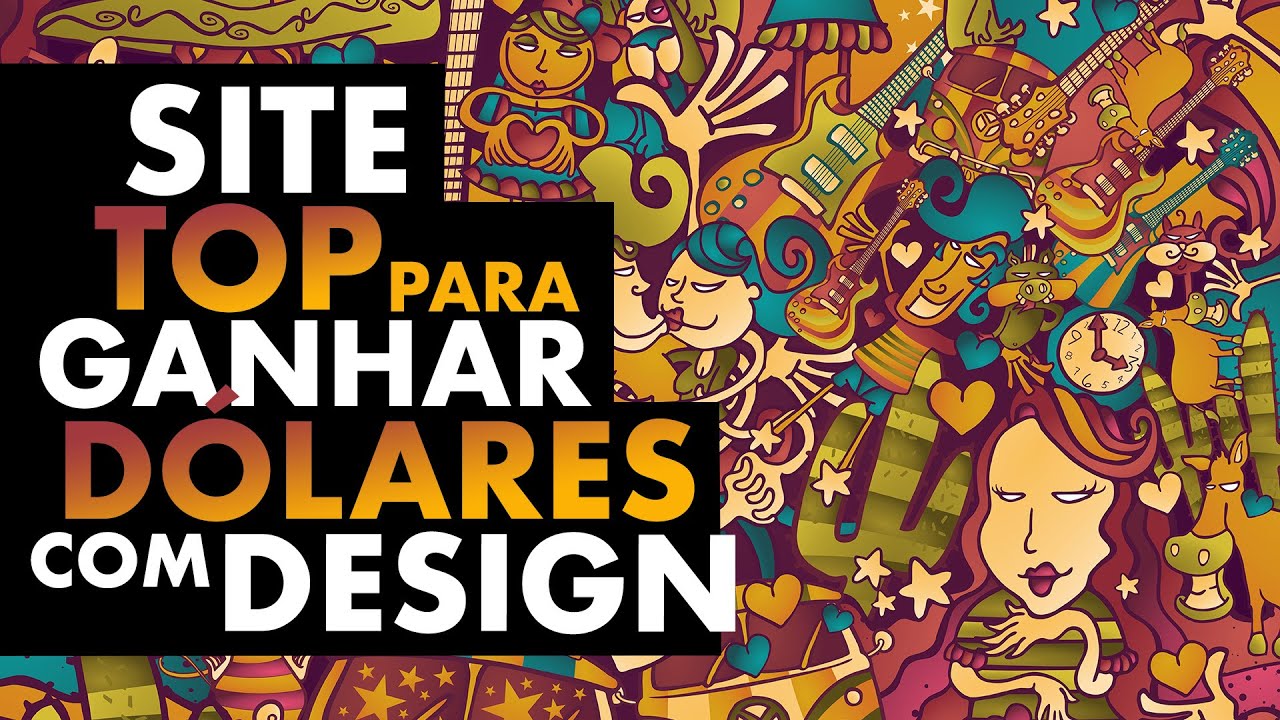 SITE TOP PARA GANHAR DÓLARES COM DESIGN (passo a passo)