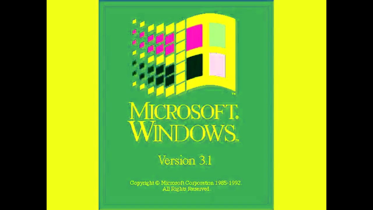 Windows 3.1 startup effects(in all my 13 previews)