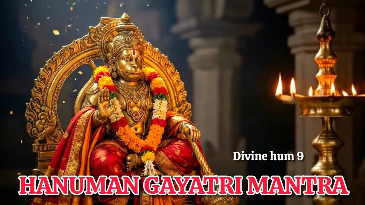 Hanuman Gayatri Mantra: INSTANT POWER! Remove Obstacles Forever #HanumanGayatriMantra