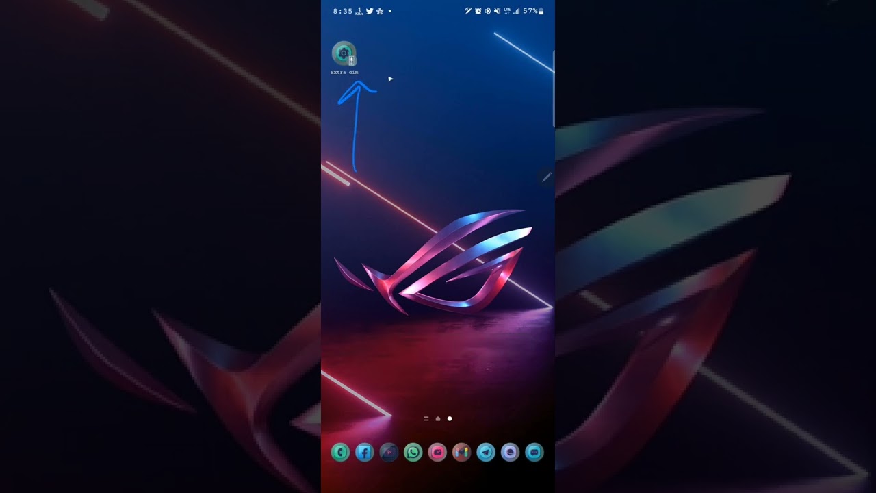 how to enable Extra dim On any samsung running One UI 4.0/Android 12