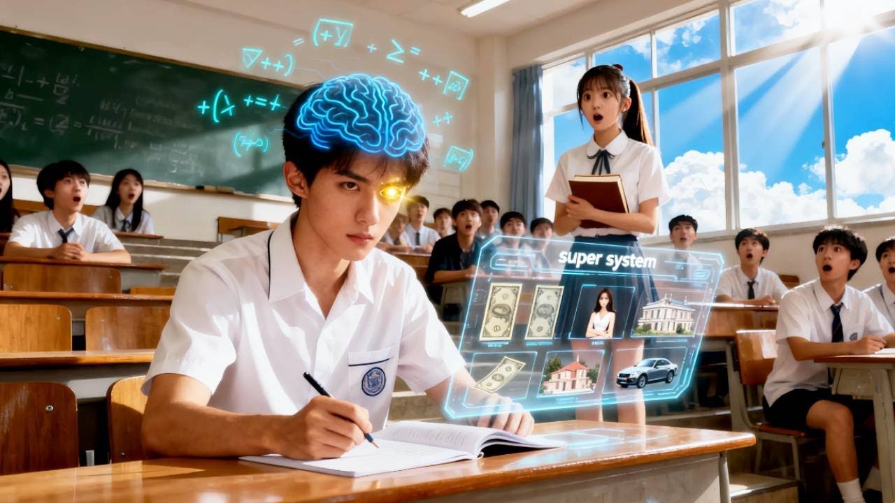 窮小子受辱後重生，意外獲得“超級學霸系統”，10分鐘交卷得滿分，美女校花瞬間被我征服，一路逆襲走向人生巔峰！ #逆袭  #系统